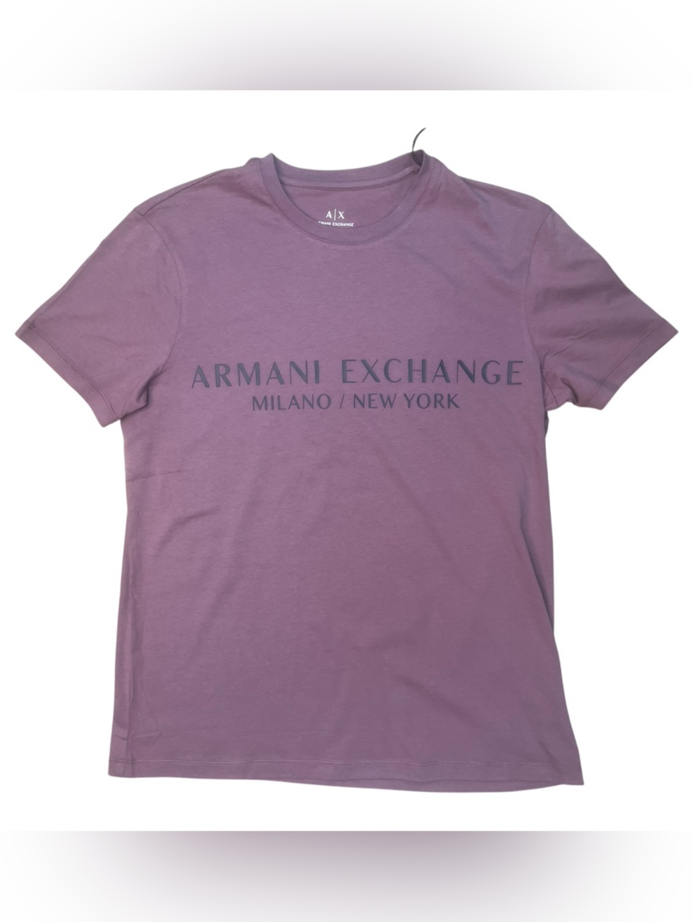 Sz med Armani Exchange Lavender Crewneck Logo Tee